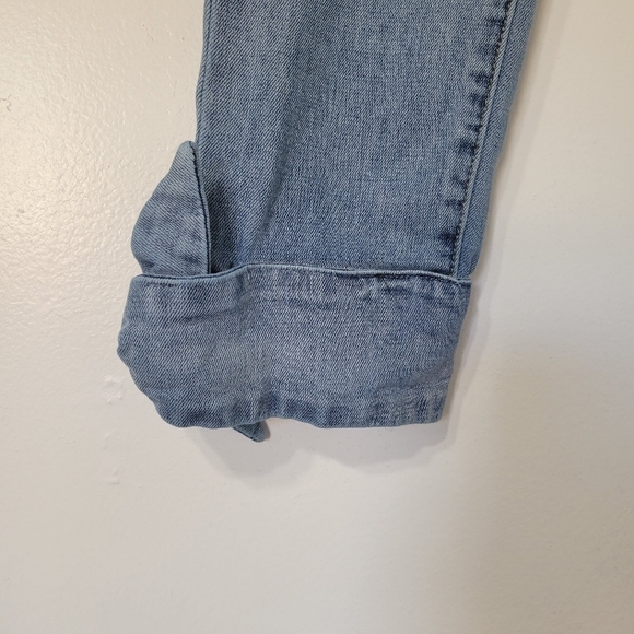 Sam Edelman Stiletto Ankle Tie Light Wash Jean Size 27 - Picture 7 of 11